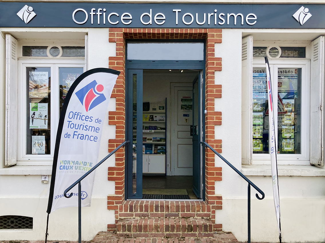 Office de tourisme Normandie Caux Vexin Buchy devanture © ML Vittori